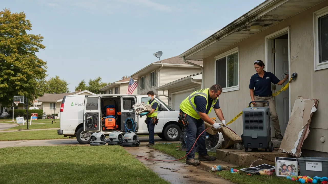Water Damage Restoration in Okauchee, WI near me